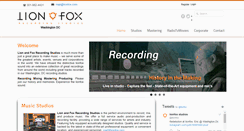 Desktop Screenshot of lionfox.com